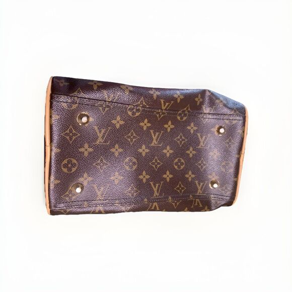 FAUX Louis Vuitton Speedy 30 Monogram Canvas Lock Key Hand Bag Vintage Purse - Picture 3 of 12